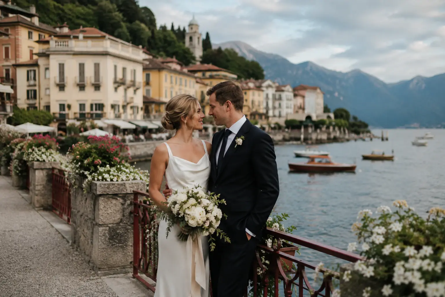 Lake Como wedding photo location guide.
