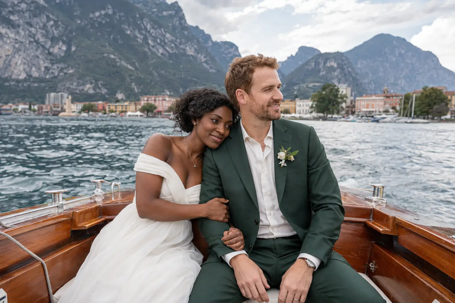 Riva del Garda Wedding Photographer: Lake Views, Mountains and Natural Wedding Photos